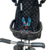 Tricicleta Pliabila SL01, Culoare Albastra Multicolora Grafiti, Cu Scaun Rotativ si Pozitie de Somn, 03600BBY - imagine 4