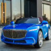 Masinuta Electrica, AT 8899, 12V, Mercedes Maybach Albastra, 06300BCL - imagine 7