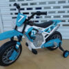 Mototcicleta Pentru copii, Motocross Electric, Albastru, UNV-022-MOTOALBASTRU - imagine 2