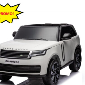 Masinuta Electrica Range Rover DK-RR998 Alba, 4x4, 12V 14Ah, cu echipare PREMIUM si 4 motoare electrice de putere 40W fiecare , 015000